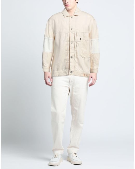 EBIT Natural Denim Outerwear Cotton for men