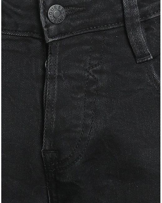 Guess Black Jeans Cotton, Elastane for men