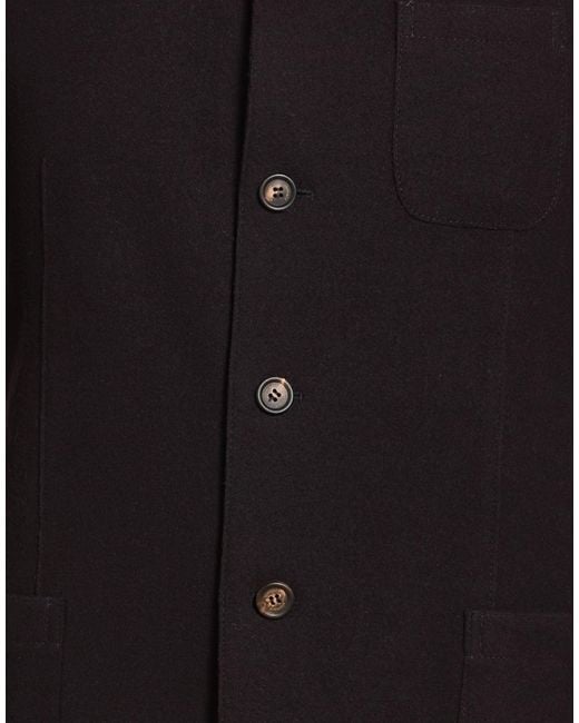 Eleventy Black Midnight Jacket Wool, Polyamide for men