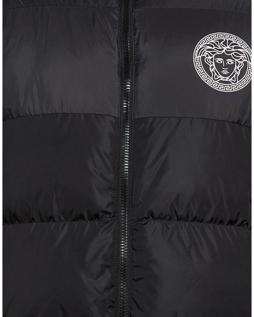 Versace Black Puffer Polyamide for men