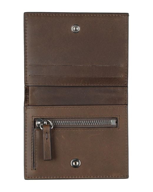 MM6 by Maison Martin Margiela Brown Brieftasche