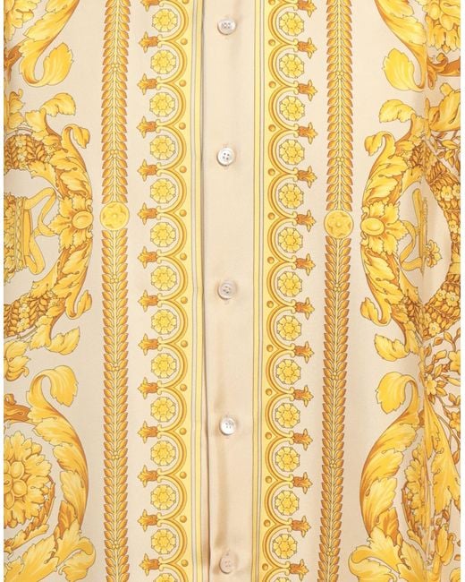 Versace Yellow Shirt for men