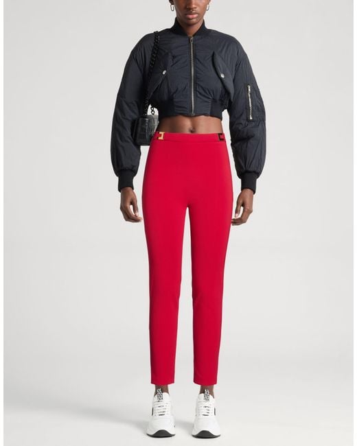 Elisabetta Franchi Red Pants