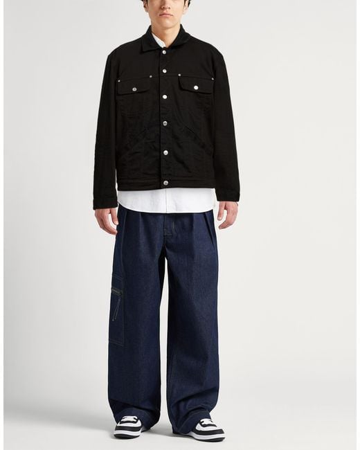 DSquared² Black Icon Denim Outerwear Cotton, Elastane for men