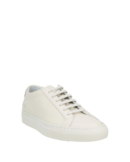 Common Projects White Sneakers Soft Leather for men