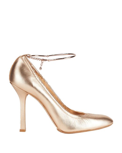 Casadei White Pumps