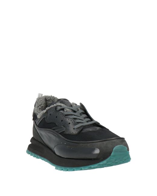HIDNANDER Black Sneakers Textile Fibers for men