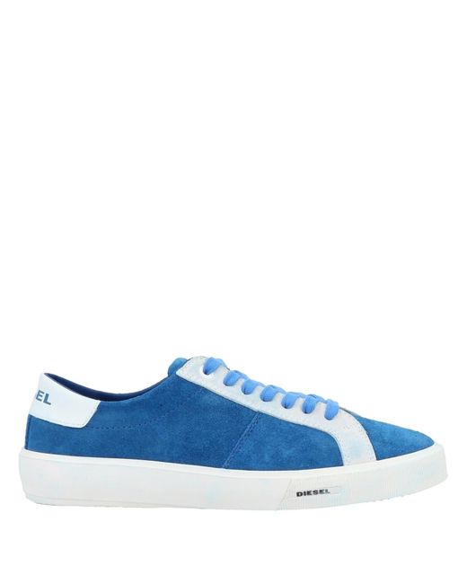 diesel blue trainers