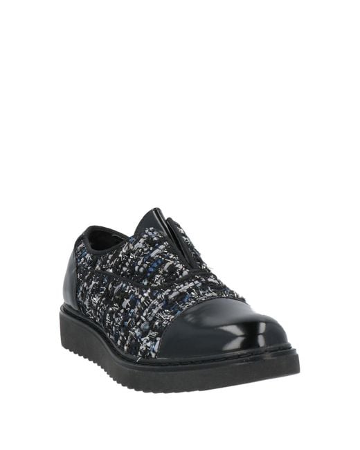 Docksteps Black Loafers Textile Fibers