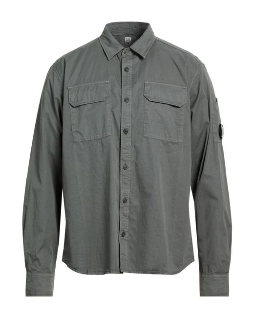 C P Company Gray Shirts for men