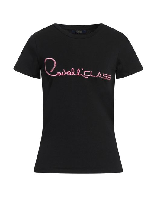 Class Roberto Cavalli Black T-shirt