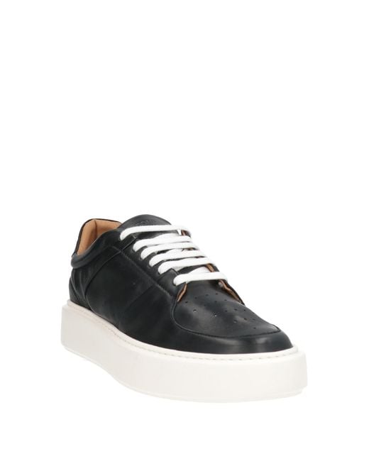 Testoni Black Trainers for men