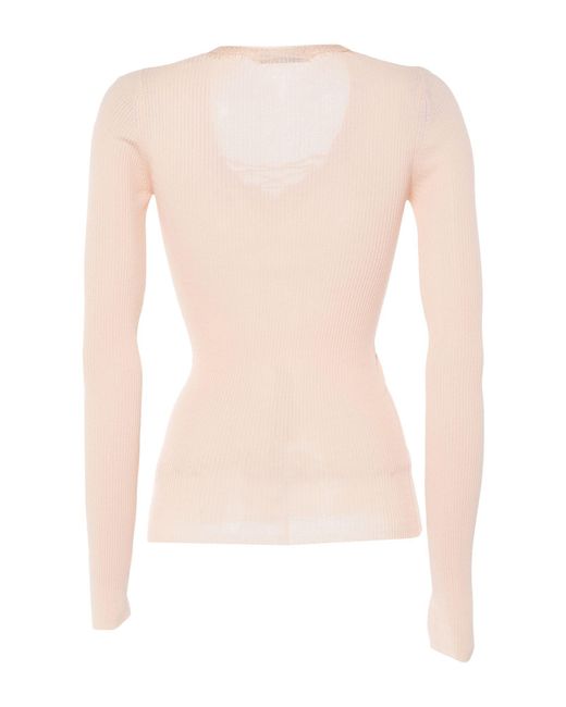 Sandro Pink Sweaters