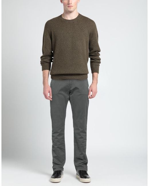 Daniele Alessandrini Gray Trouser for men