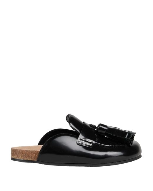 J.W. Anderson Brown Mules & Clogs Calfskin