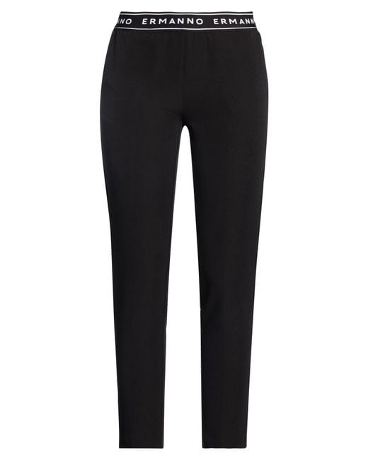 ERMANNO FIRENZE Black Trouser