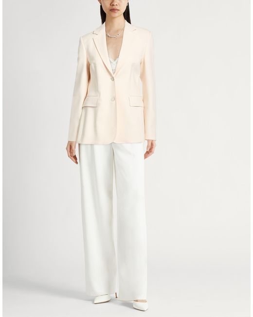 Agnona Natural Blazers