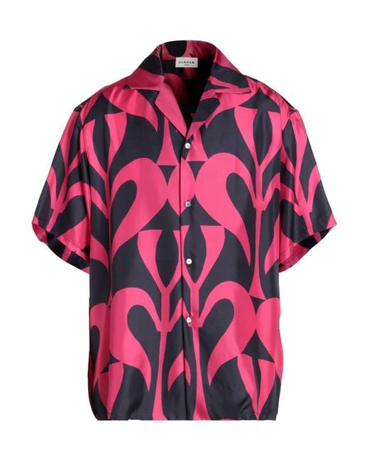 Camicia di P.A.R.O.S.H. in Pink da Uomo