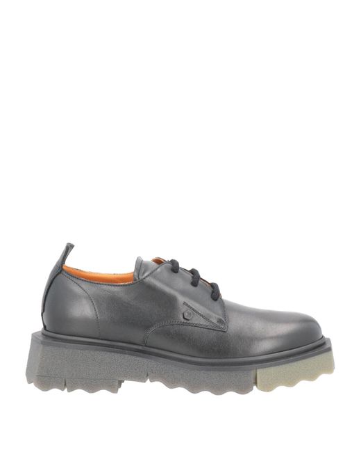 Off-White c/o Virgil Abloh Gray Lace-up Shoes for men