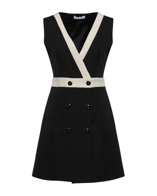 CafeNoir Black Mini Dress