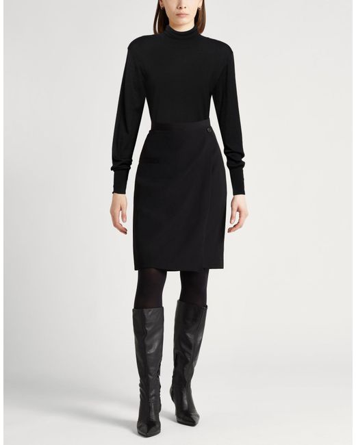 Aspesi Black Turtleneck