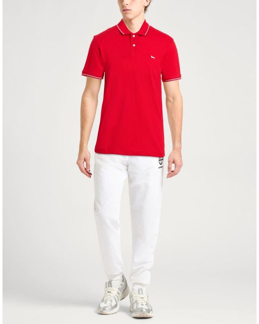 Harmont & Blaine Red Polo Shirts for men