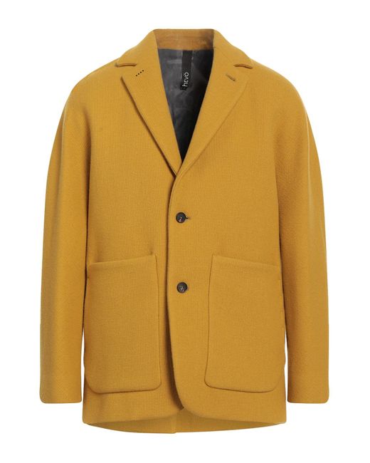 Hevò Yellow Suit Jacket for men