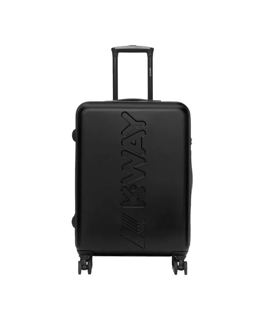 Valise à roulettes K-Way en coloris Black