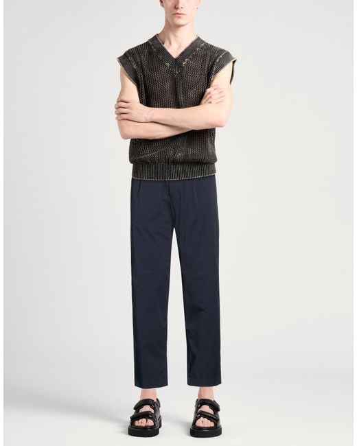 Officina 36 Blue Trouser for men