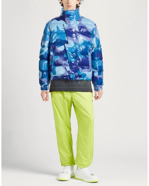 Members of The Rage Blue Puffer Polyester, Polyurethane for men