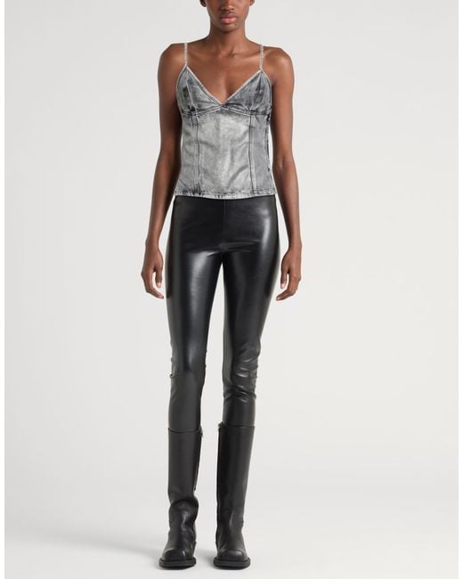 DIESEL Gray Top Cotton