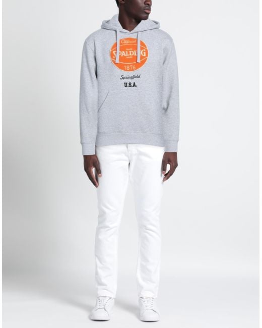 Spalding Gray Sweatshirt for men