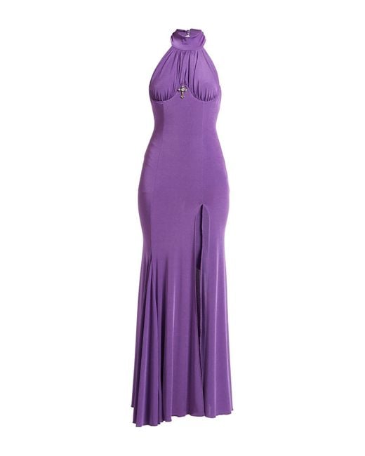 Aniye By Purple Maxi Dress Polyester, Elastane