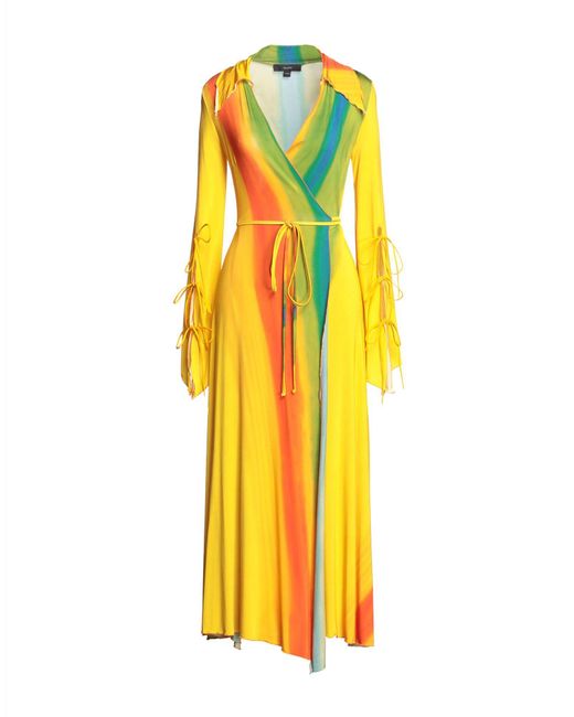 Ellery Yellow Long Dress