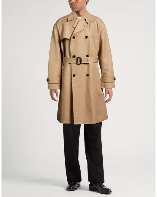 Herno Natural Overcoat & Trench Coat Cotton, Linen for men