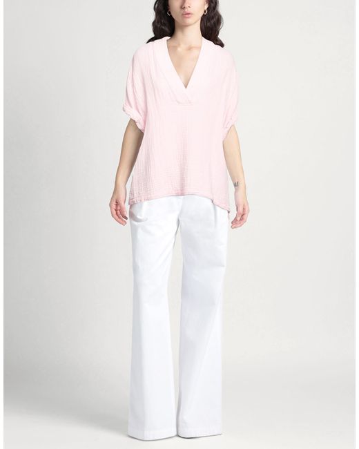 Xirena Pink Top Cotton