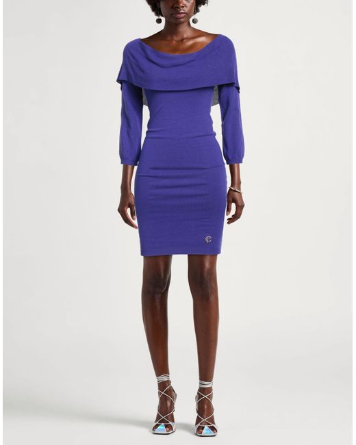 Cristinaeffe Blue Mini-Kleid