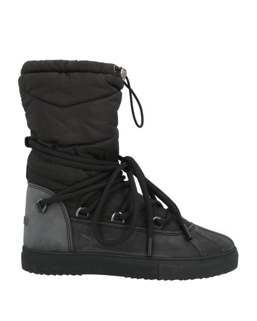 Inuikii Black Ankle Boots