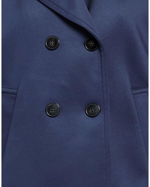Marella Blue Blazer Polyester, Elastane
