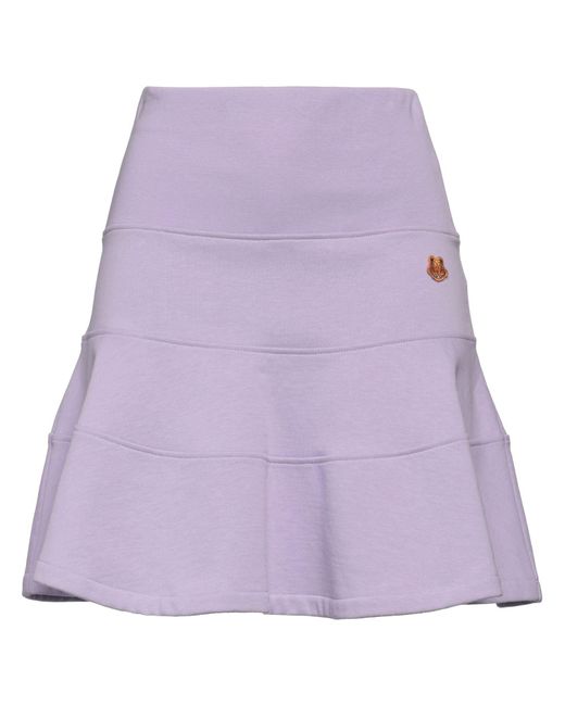 KENZO Purple Mini Skirt
