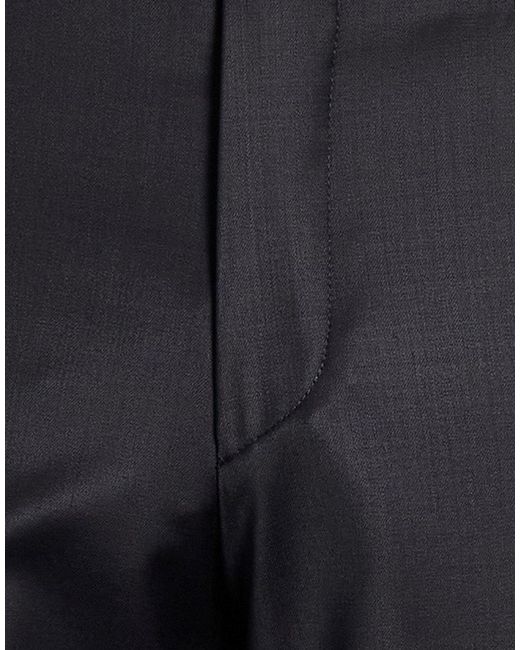 Brian Dales Blue Pants Wool, Polyamide, Elastane for men