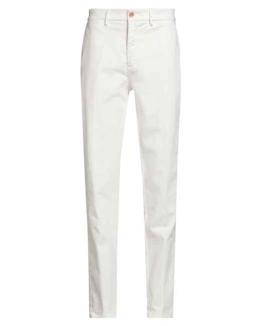 Harmont & Blaine White Pants Cotton, Elastane for men