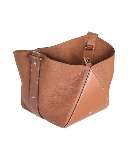 Max Mara Brown Cross-Body Bag Calfskin