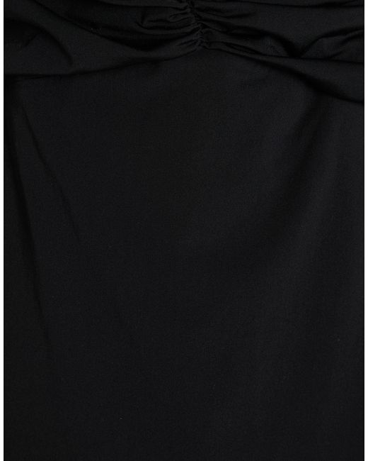 Maygel Coronel Black Maxi Dress Polyamide, Elastane