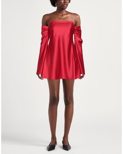 Aniye By Red Mini Dress Polyester, Elastane
