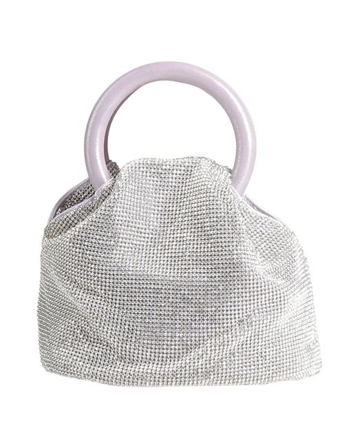 Twenty Four Haitch Gray Handbag