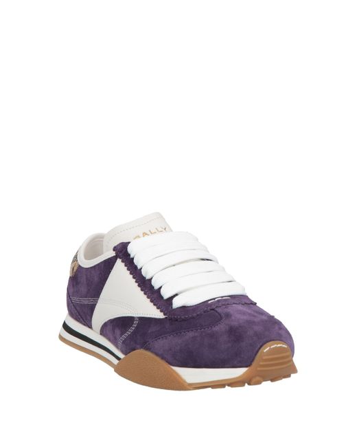 Bally Purple Trainers