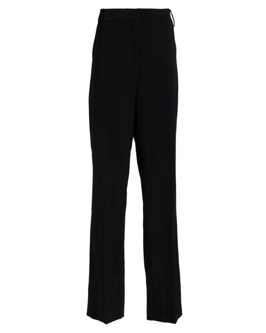 Anna Molinari Women's Black Pants Polyester, Elastane