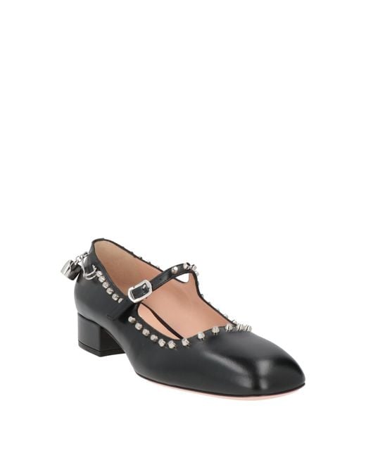 Bally Black Ballet Flats