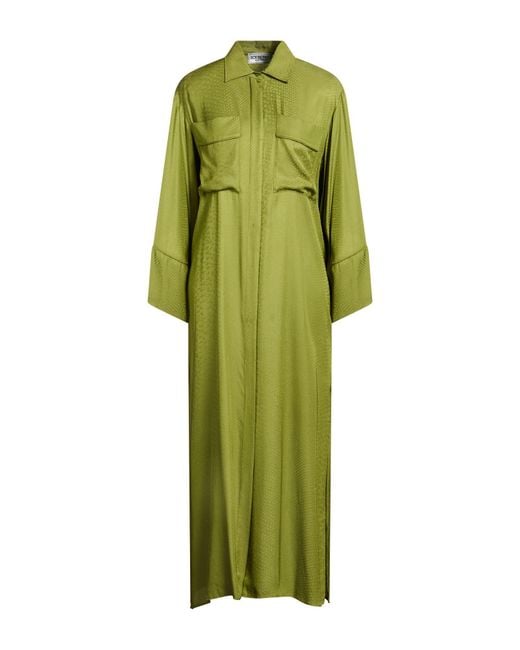 Iceberg Green Maxi Dress Viscose